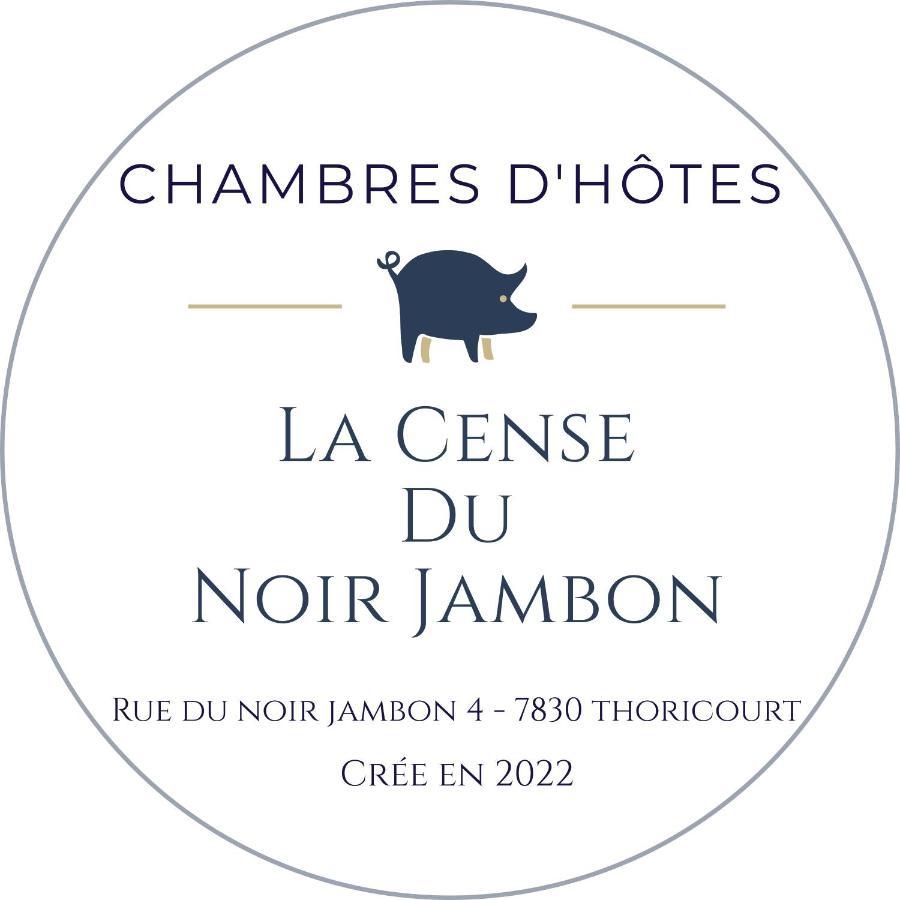 La Cense Du Noir Jambon Bed & Breakfast Silly Eksteriør bilde